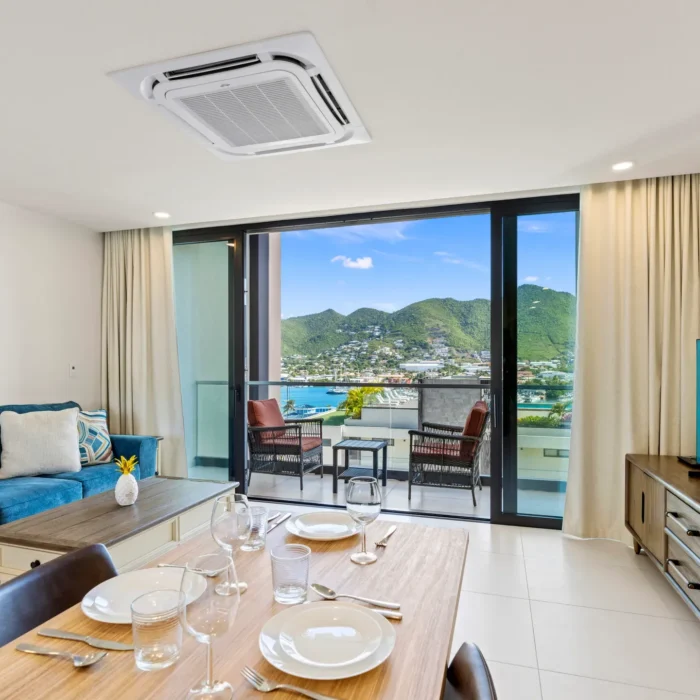 Apartment B224 with balcony The Hills Residence Simpson Bay vacation rental