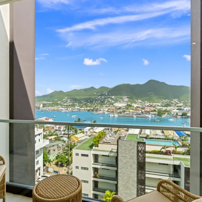 Lagoon view apartment B244 The Hills Résidence Simpson Bay Sint Maarten