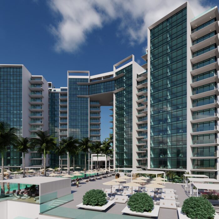 AQUA RESORT - Front Corner View