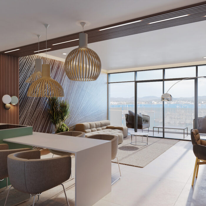 AQUA RESORT - Living Area View