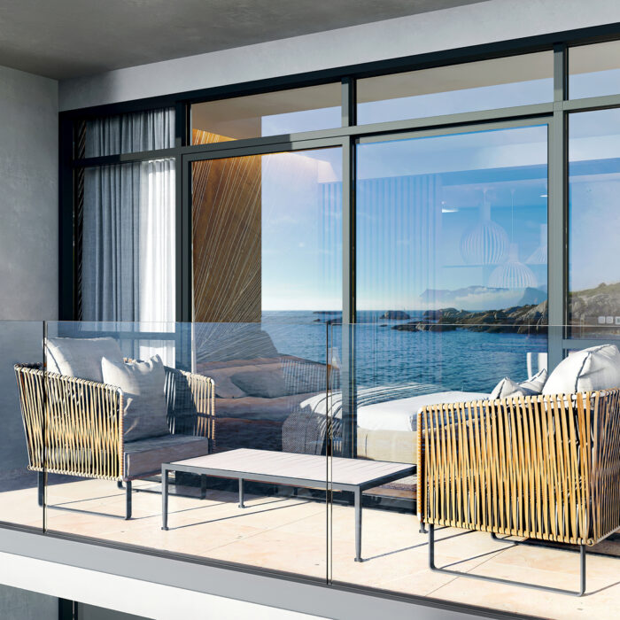 AQUA RESORT - One Bedroom Studio Balcony View