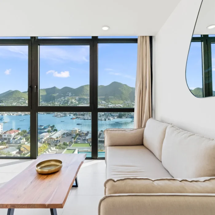Apartment B253 lagoon view at The Hills Residence Simpson Bay Sint Maarten