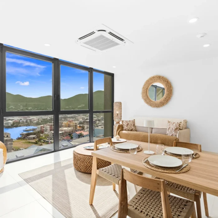 C323 1-bedroom condo The Hills Résidence view Sint Maarten
