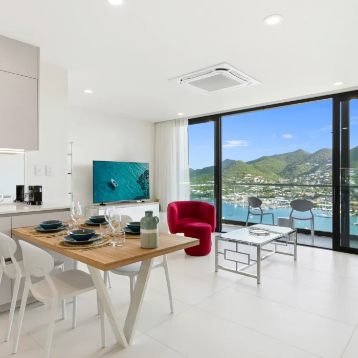 Apartment D438 The Hills Residence Simpson Bay vacation rental Sint Maarten