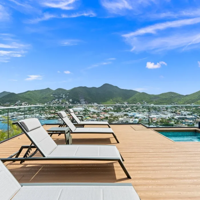 Appartement D413 à The Hills Résidence, location vacances Sint Maarten avec 4U Real Estate